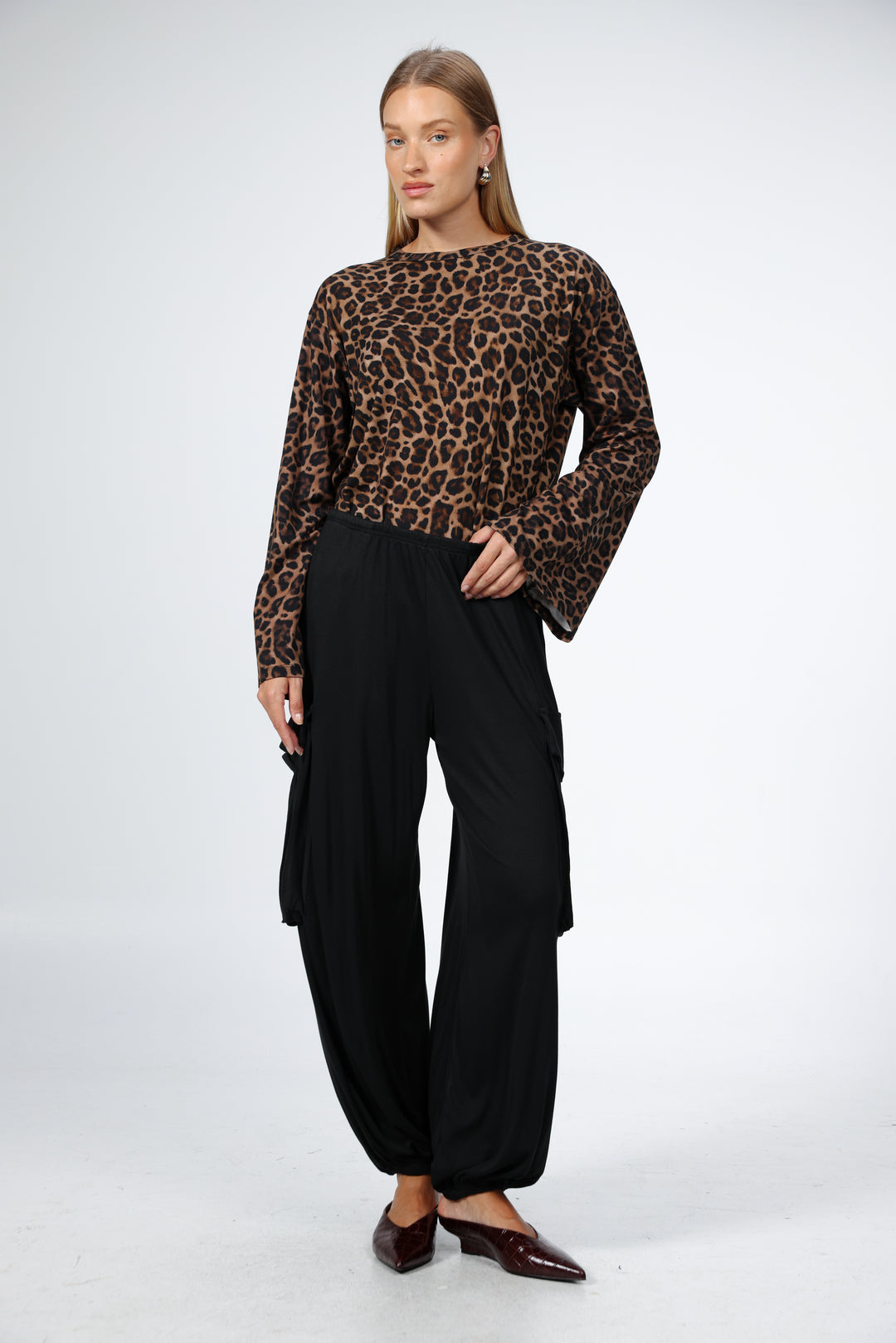Boyfriend Leopard Shirt