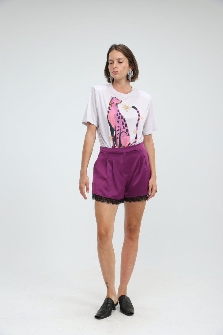 Harmony Purple Shorts