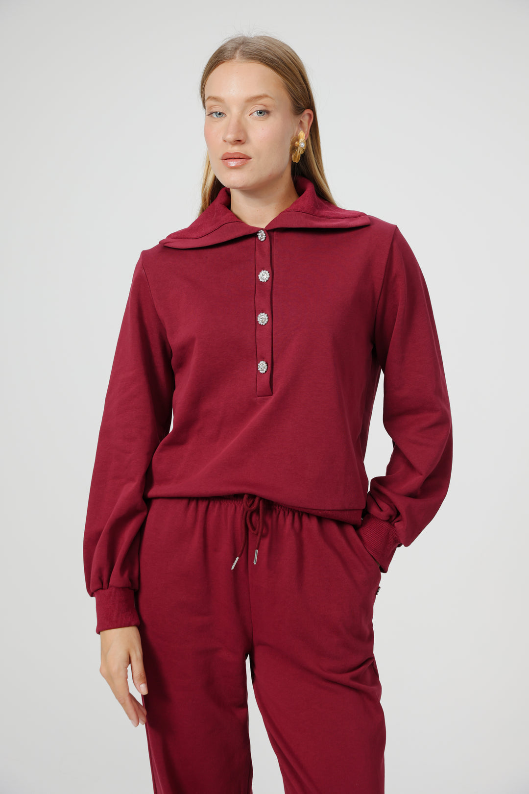 Clouding Wine Sweatshirt