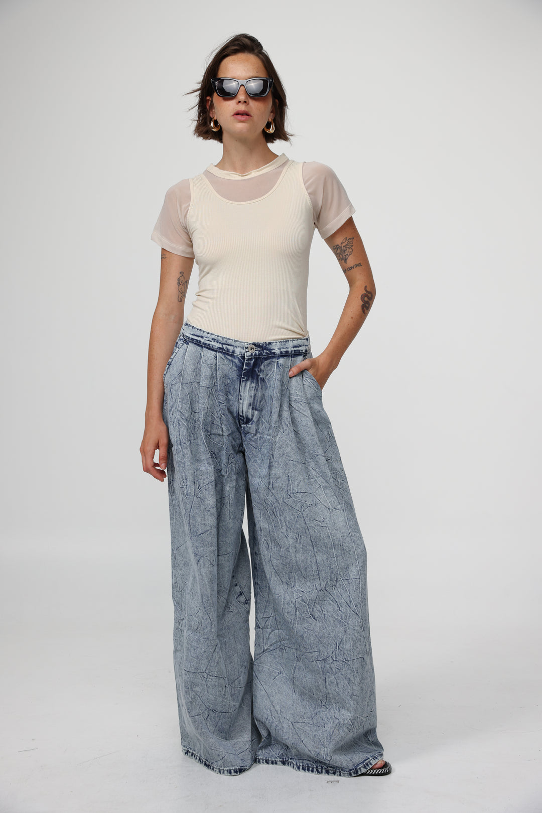 Job Stone Mesh T-Shirt