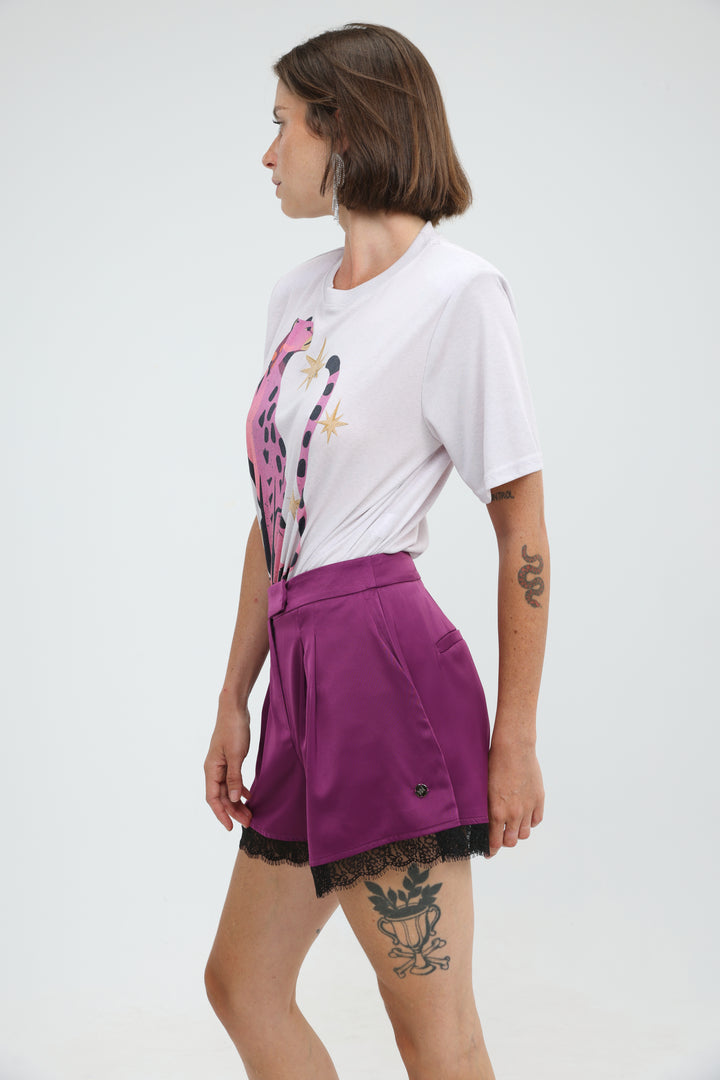 Harmony Purple Shorts