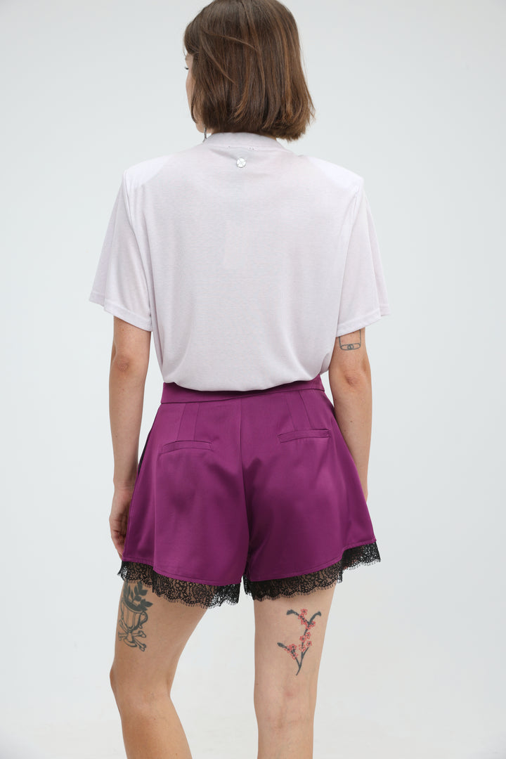 Harmony Purple Shorts