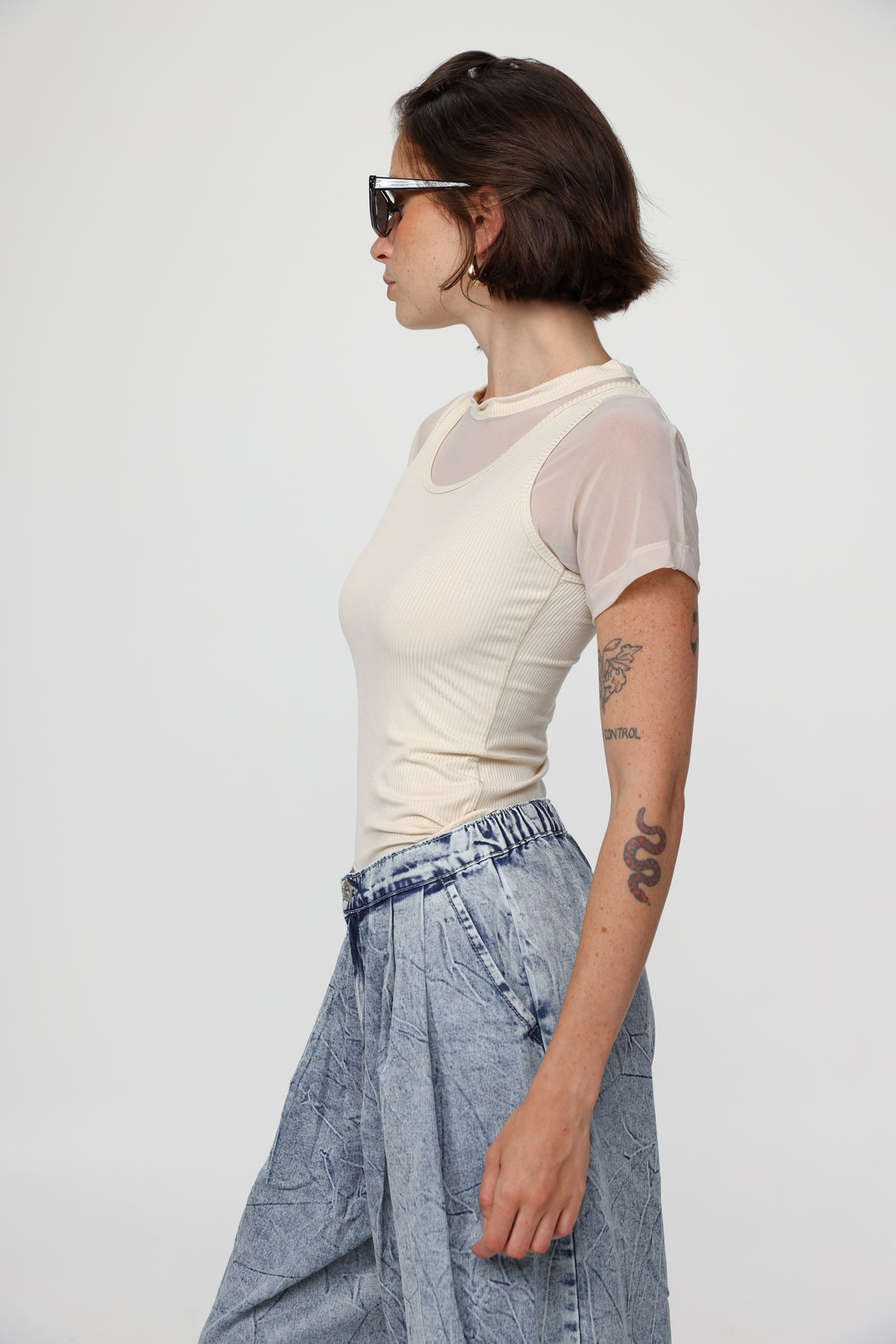 Job Stone Mesh T-Shirt