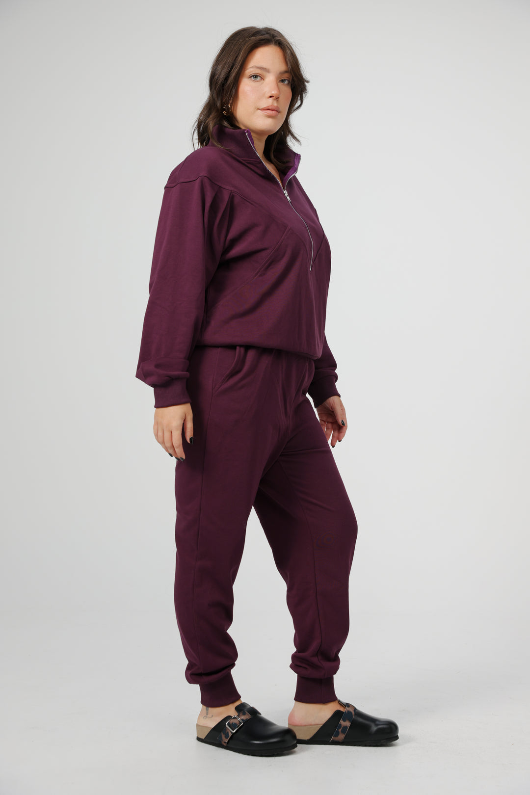 Floating Plum Sweatshirt