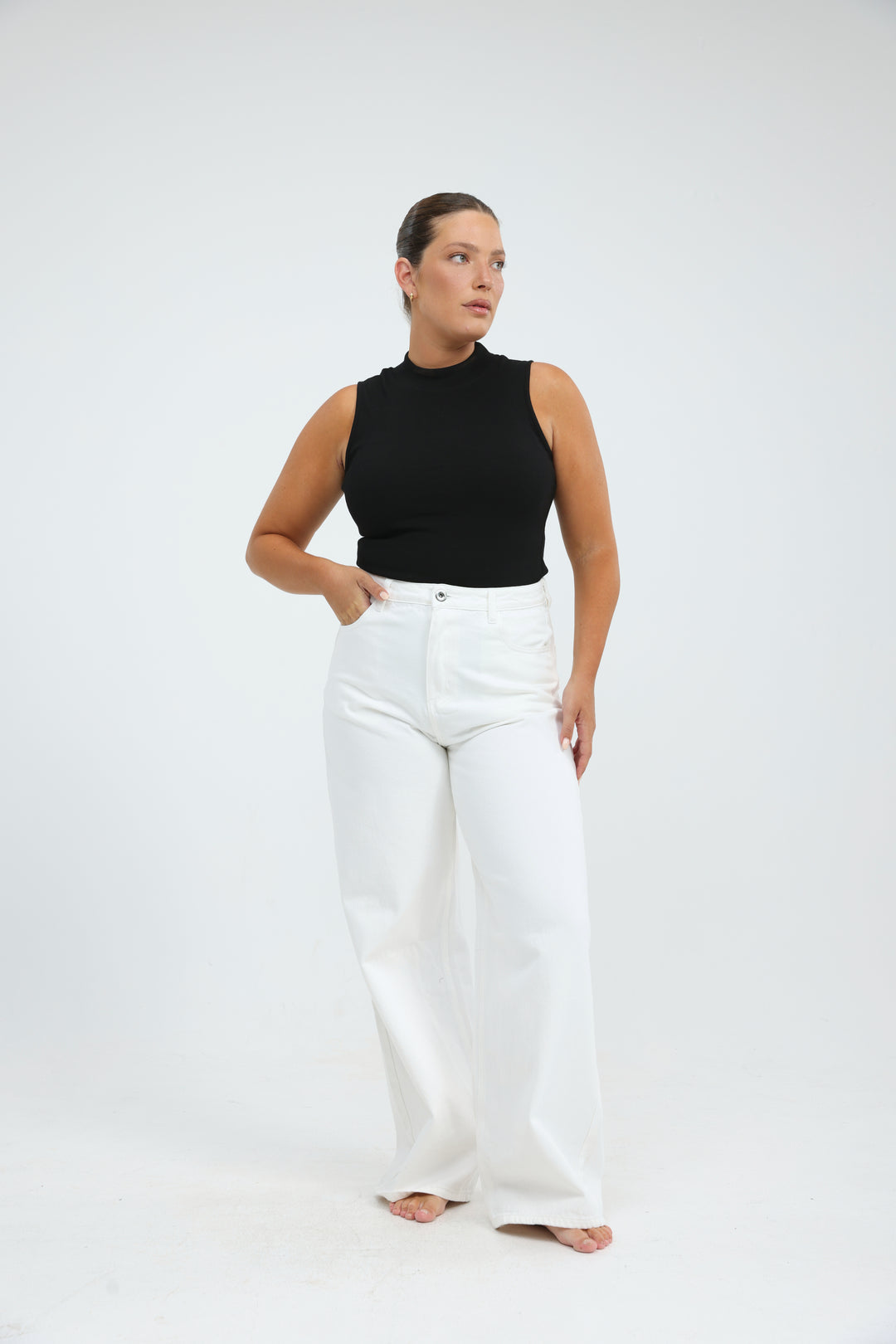 Clean47 Black Bodysuit