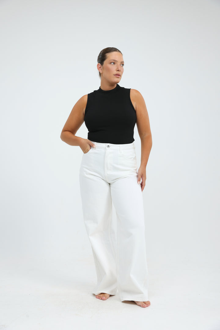 Clean47 Black Bodysuit