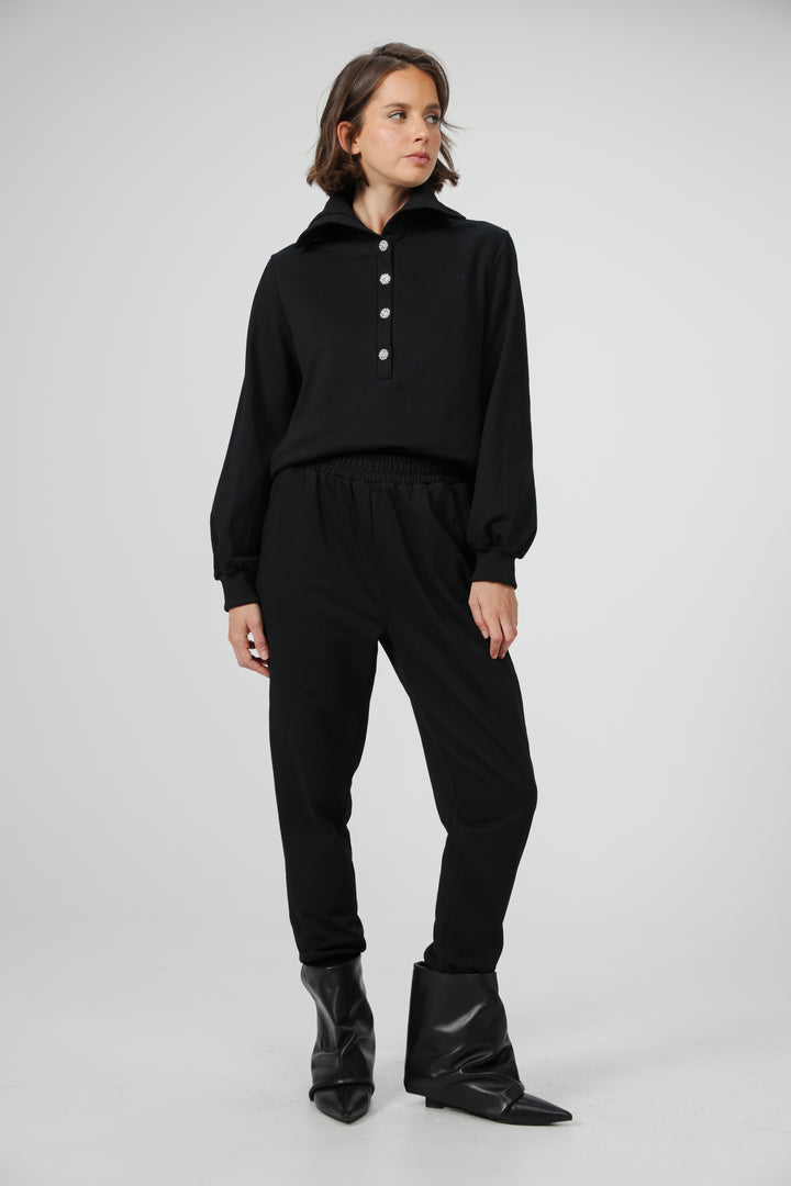 Clouding Black Sweatshirt