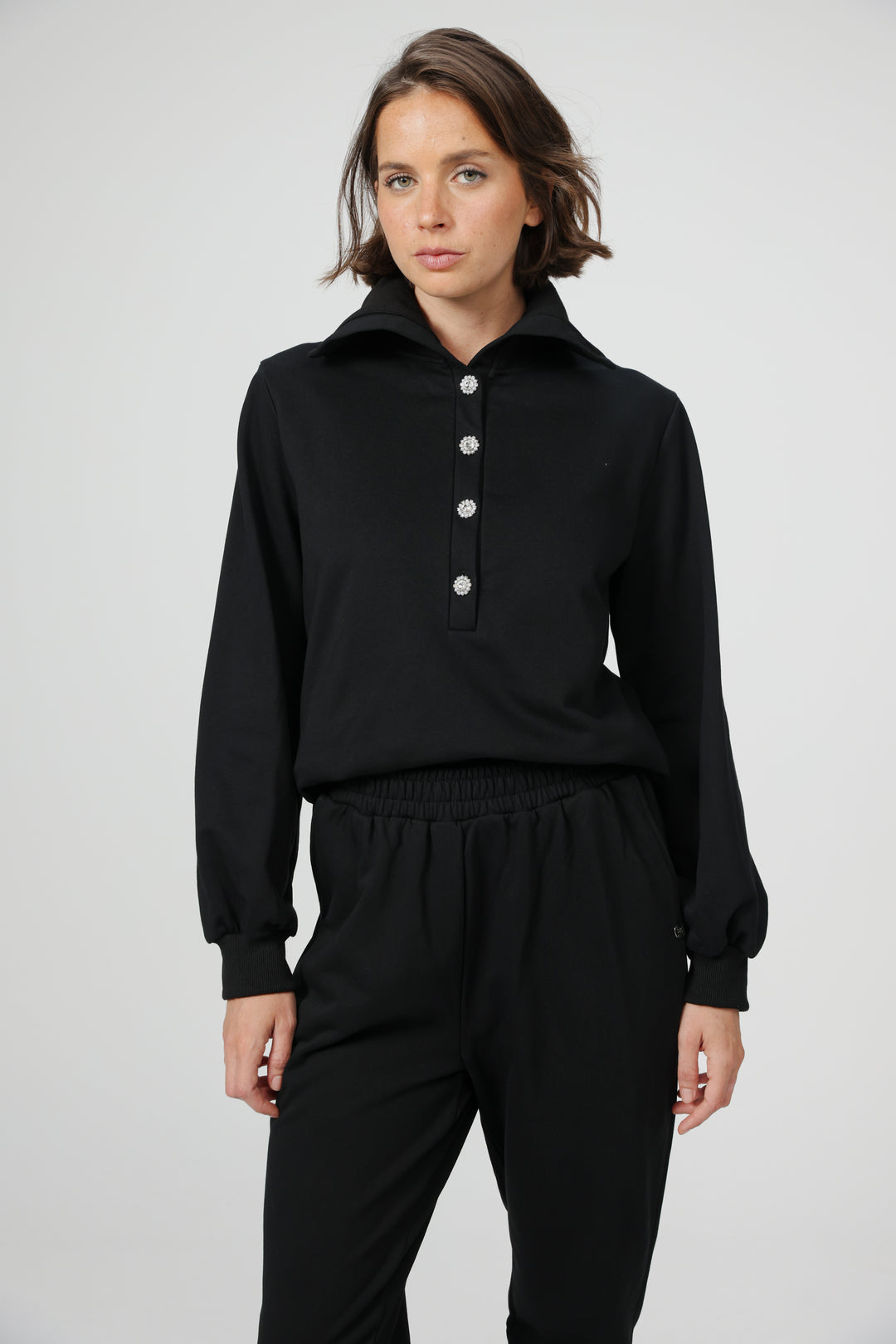 Clouding Black Sweatshirt