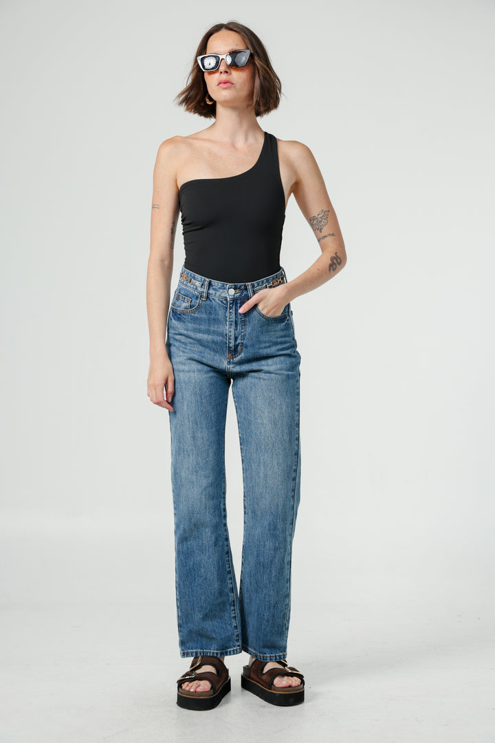 Moma Black Bodysuit