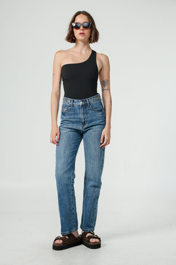 Moma Black Bodysuit