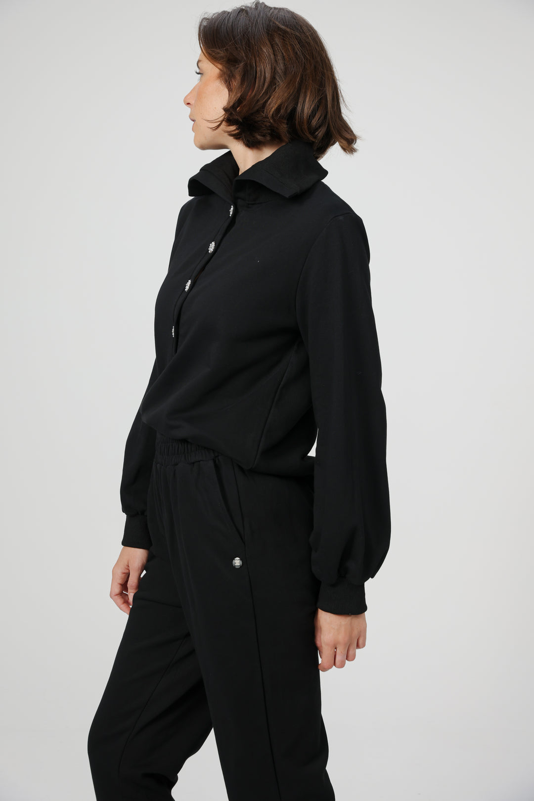 Clouding Black Sweatshirt