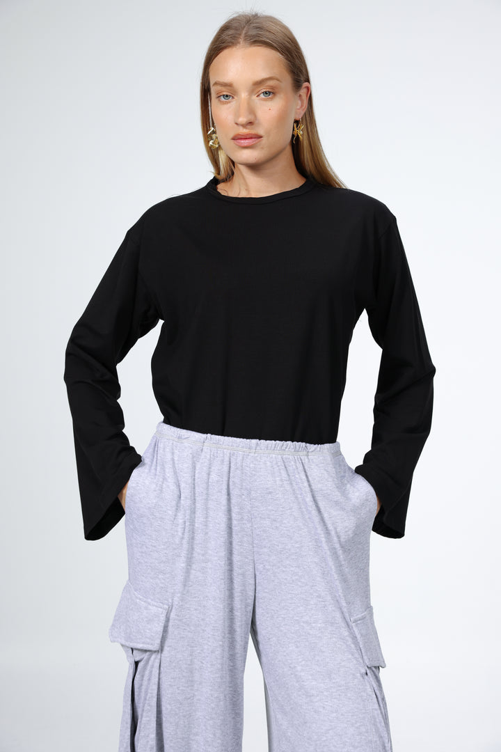 Boyfriend Black Shirt