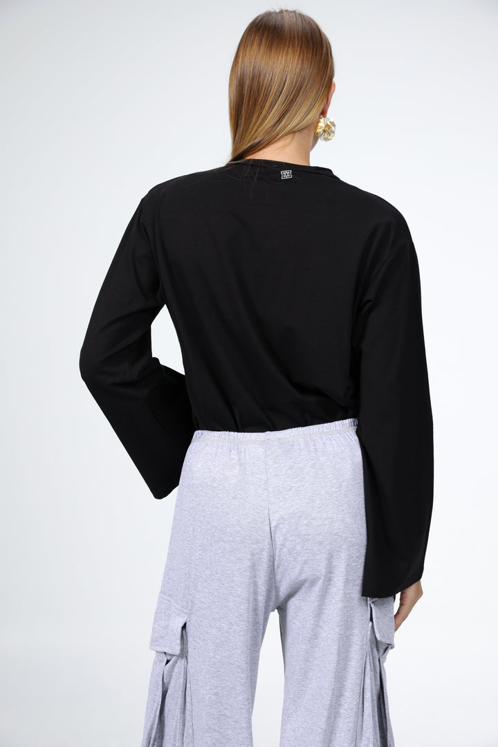 Boyfriend Black Shirt