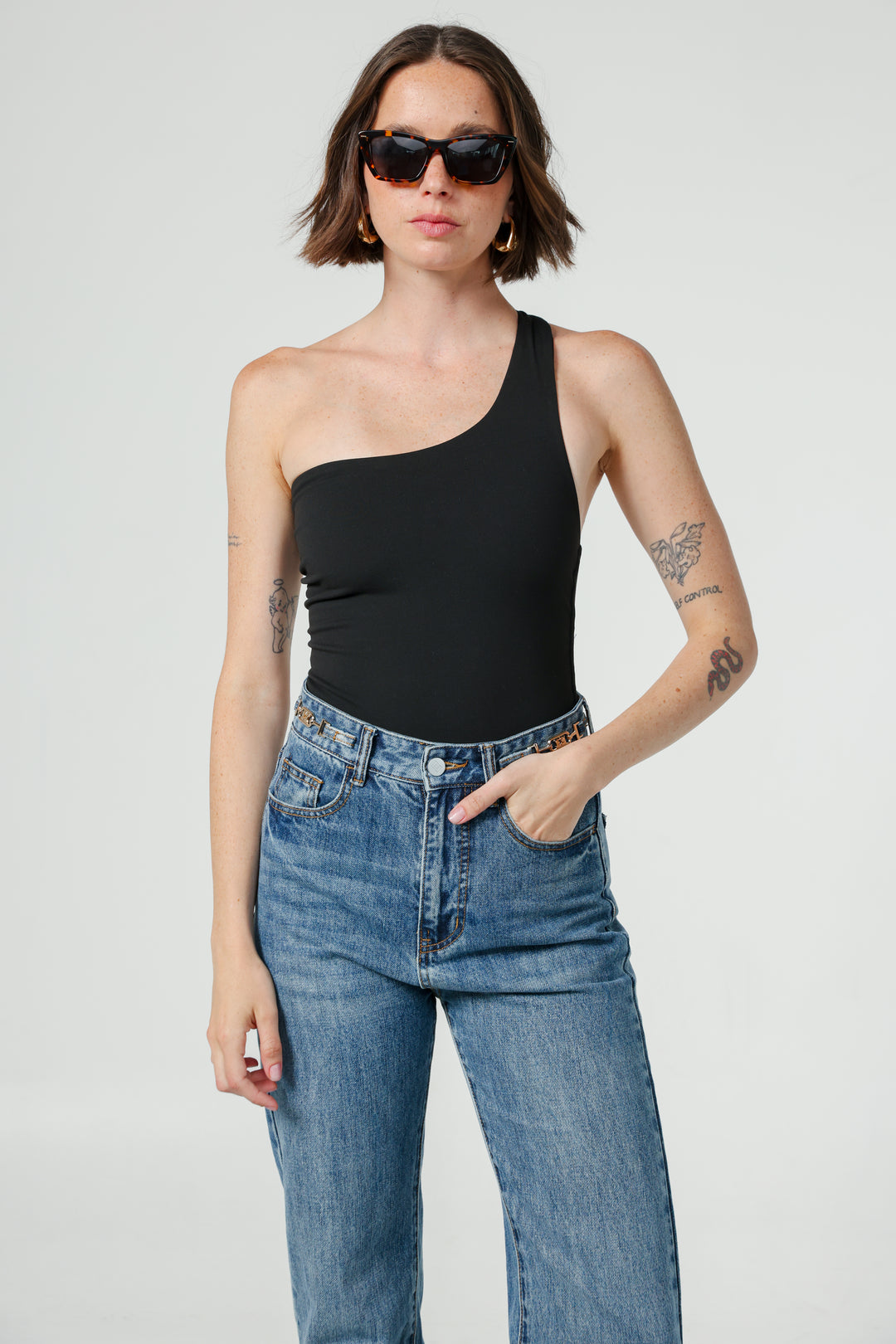 Moma Black Bodysuit