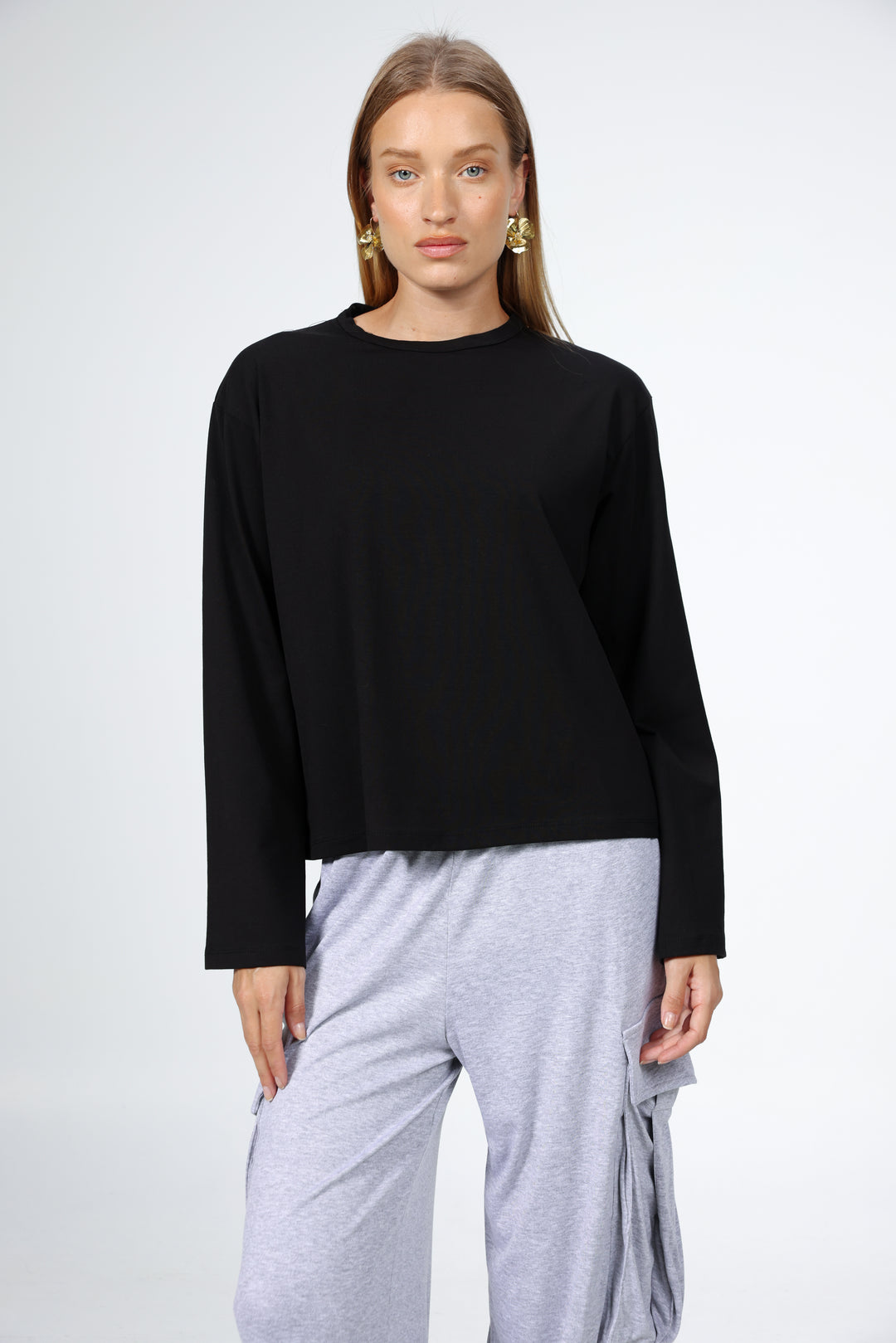 Boyfriend Black Shirt