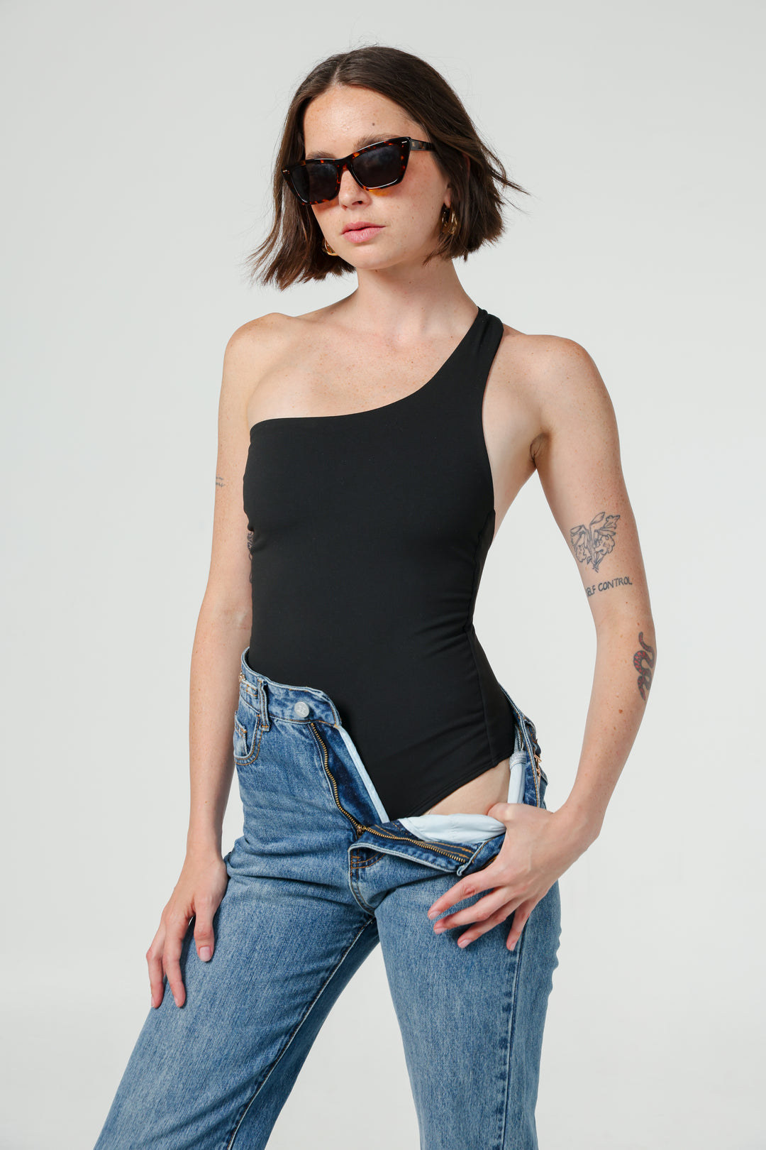 Moma Black Bodysuit