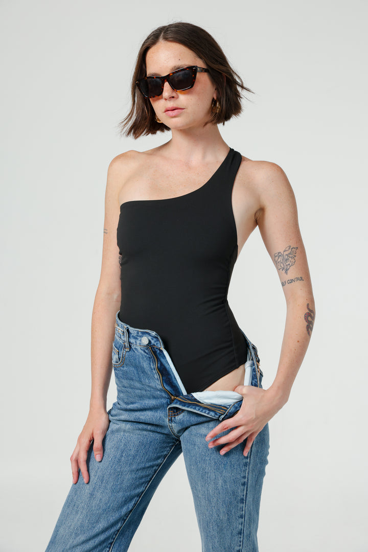 Moma Black Bodysuit