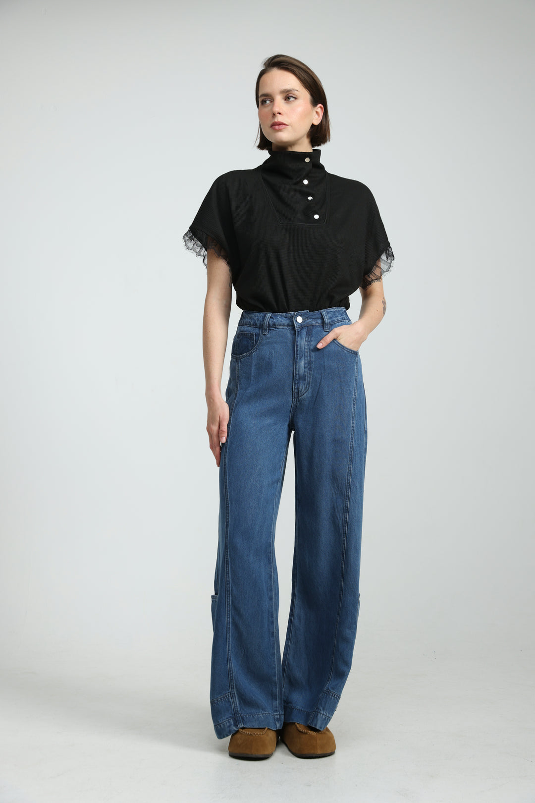 Harmony Black Bodysuit