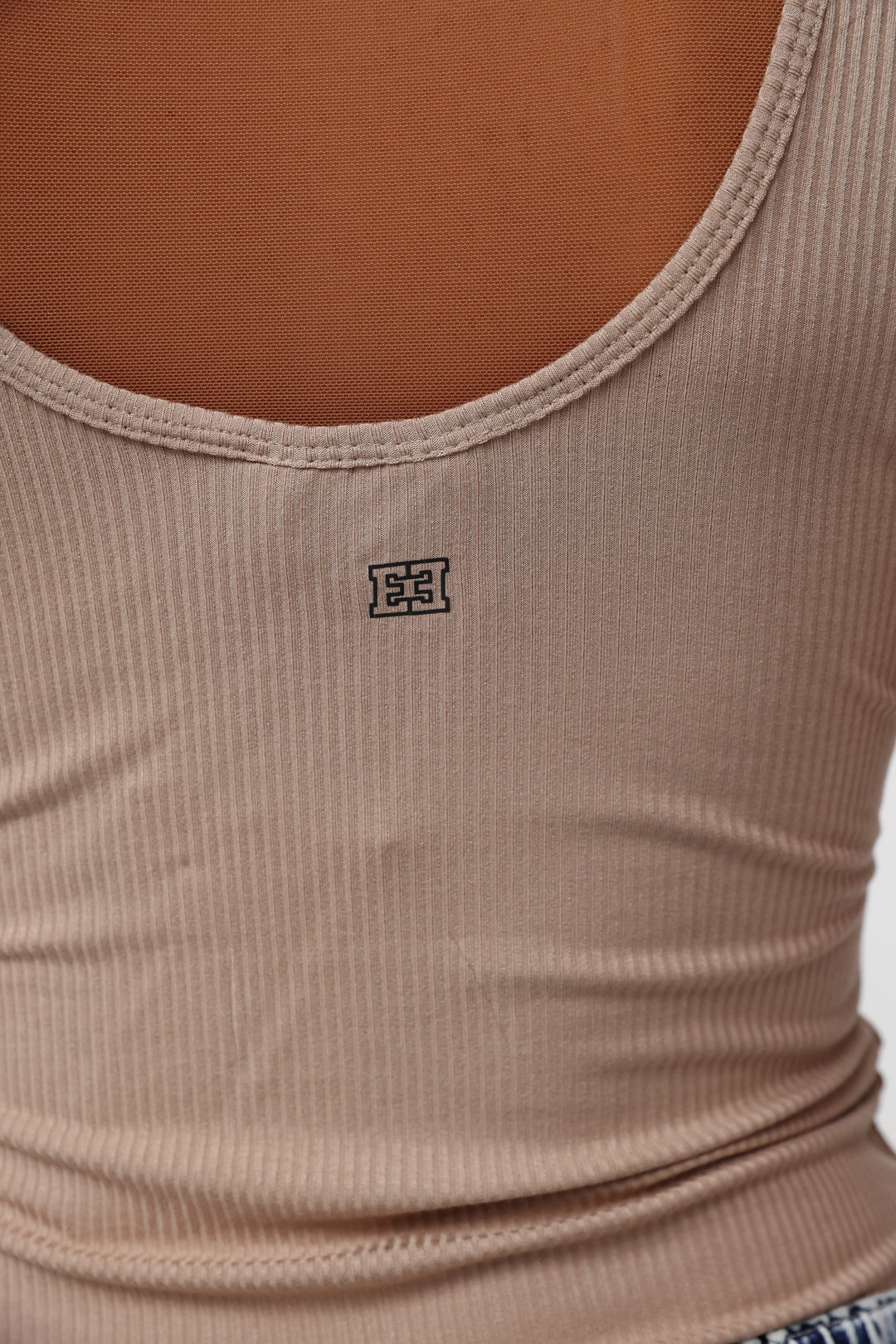 Job Brown Mesh T-Shirt