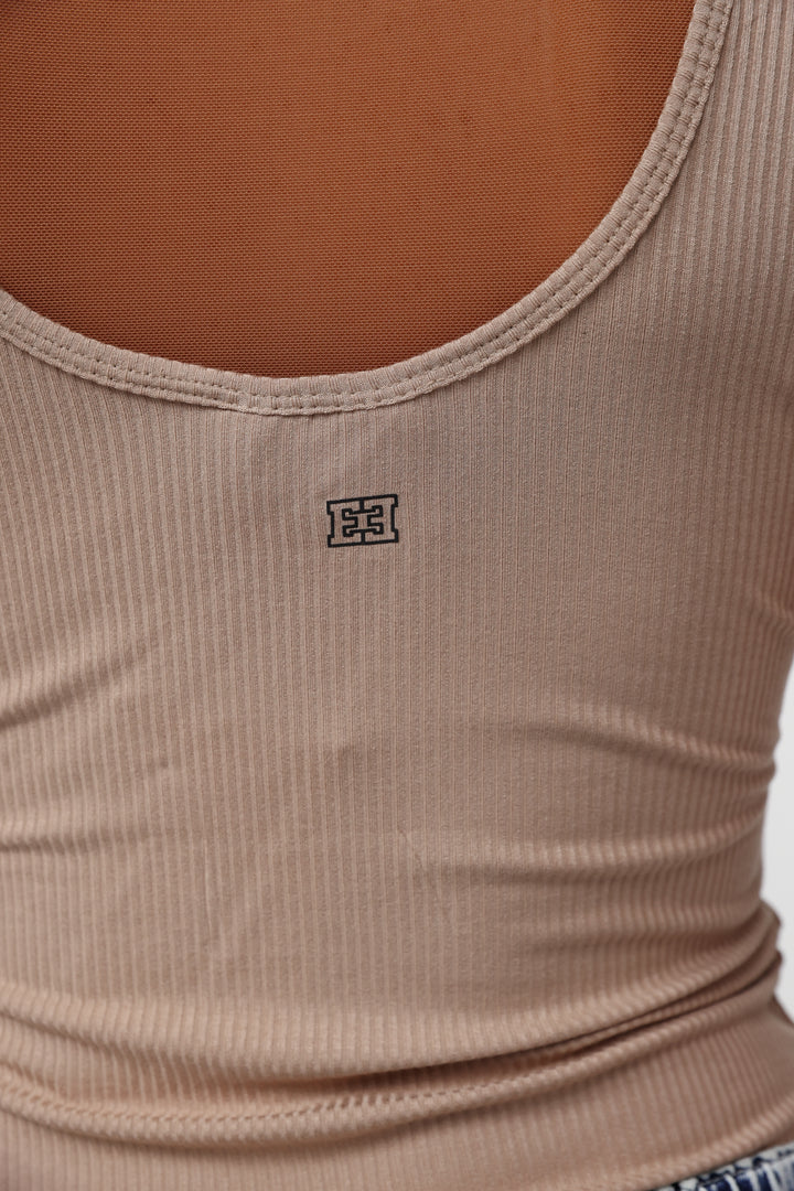 Job Brown Mesh T-Shirt