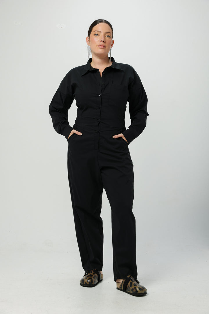 Shoreditch Black Jumpsuit