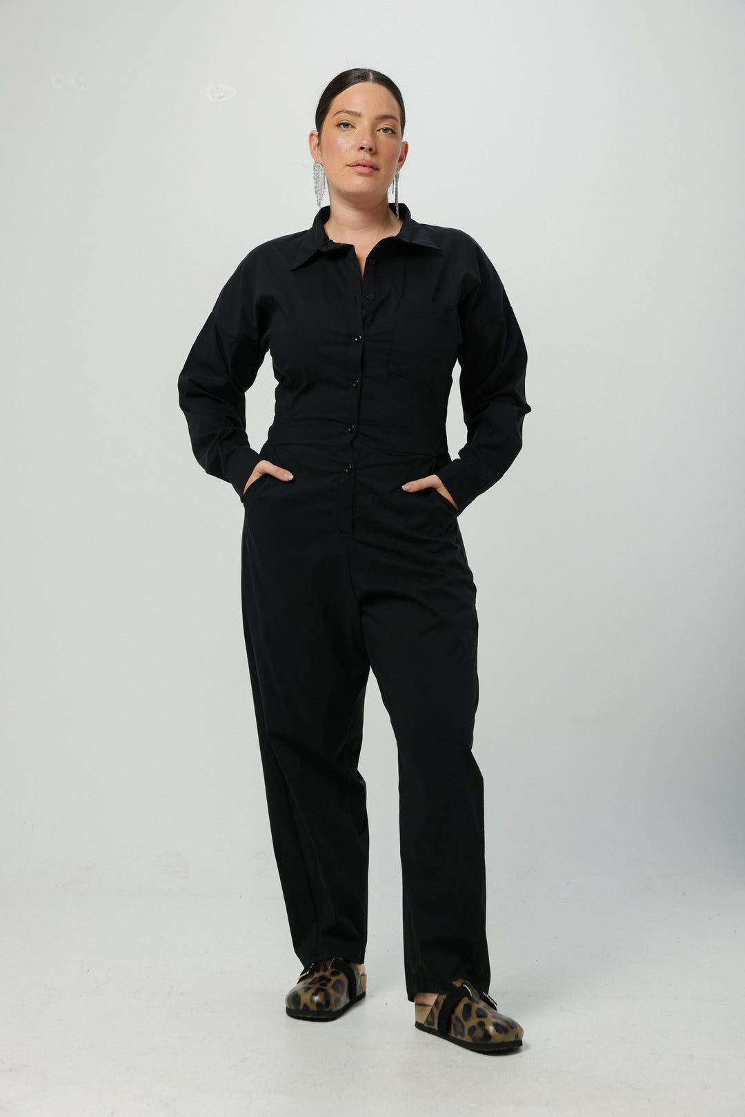 Shoreditch Black Jumpsuit