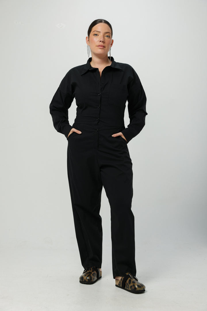 Shoreditch Black Jumpsuit