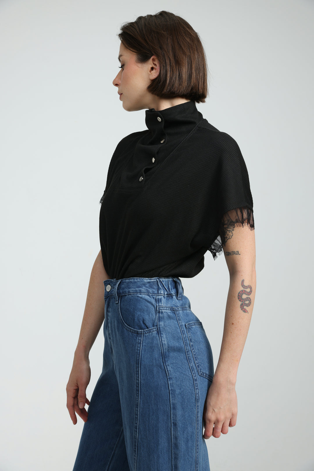 Harmony Black Bodysuit