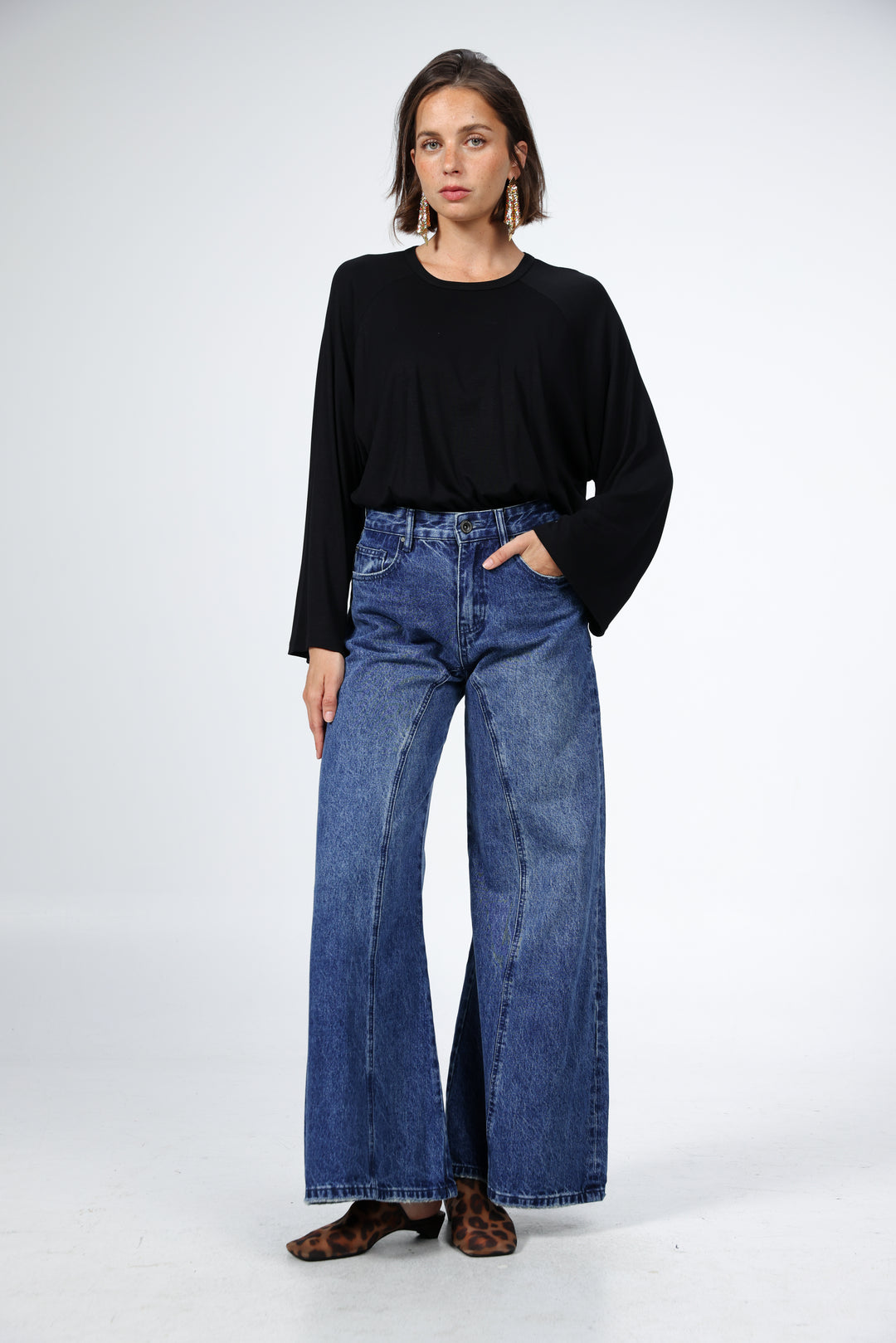 Swallow Black Shirt