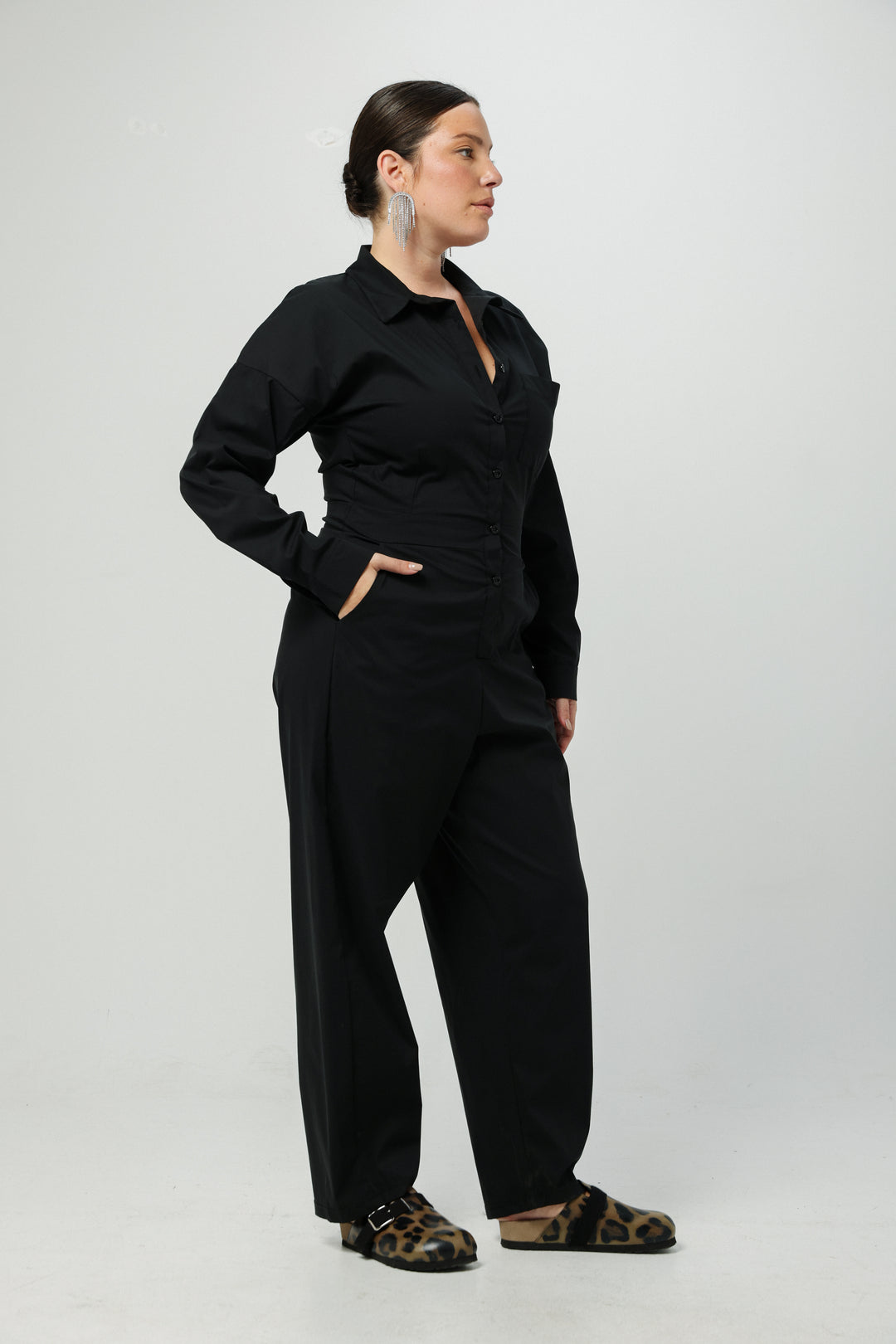 Shoreditch Black Jumpsuit