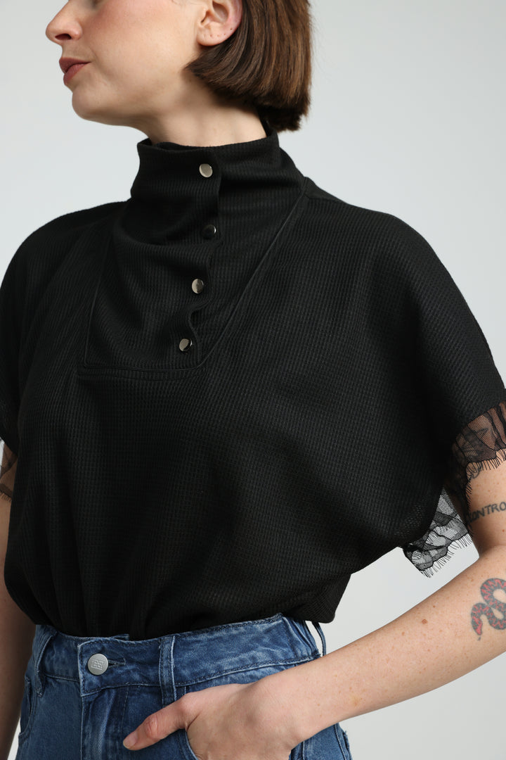 Harmony Black Bodysuit