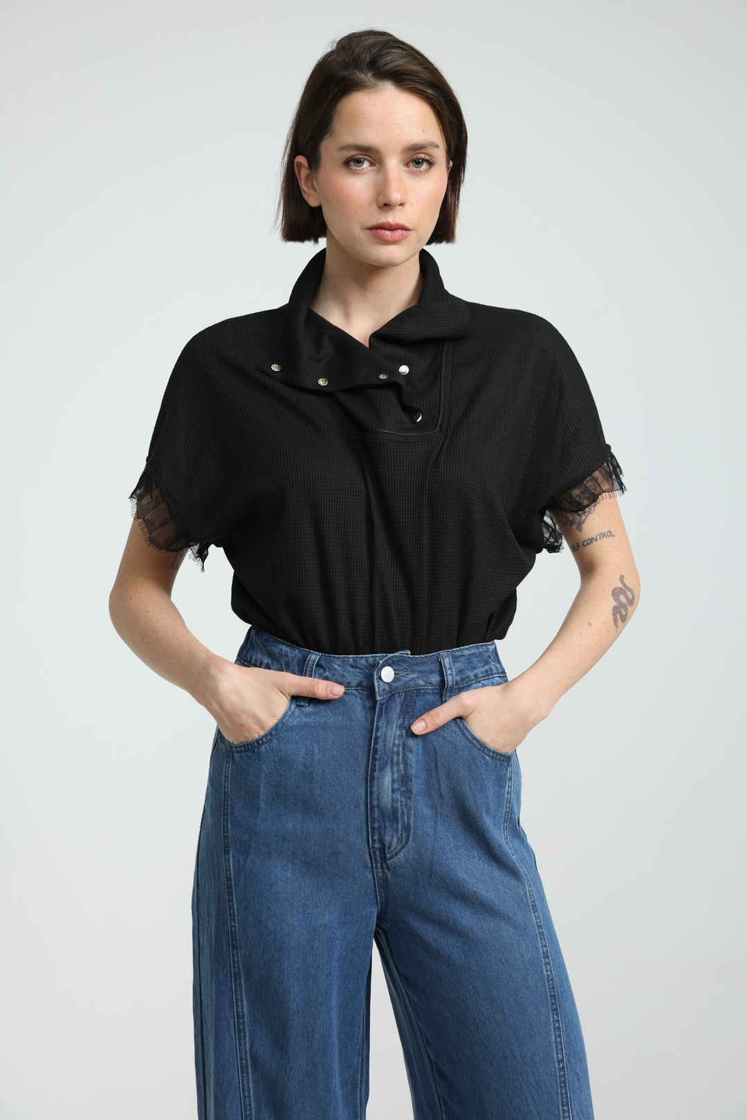 Harmony Black Bodysuit