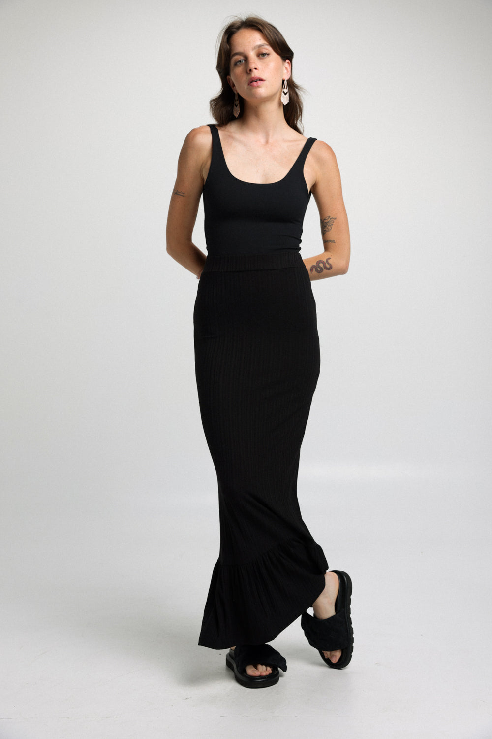 Dawn Black Bodysuit