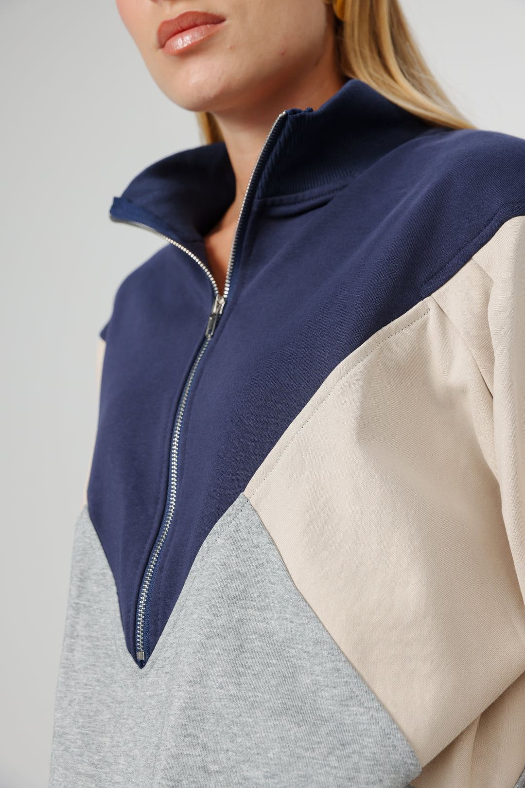 Melting Navy Mix Sweatshirt