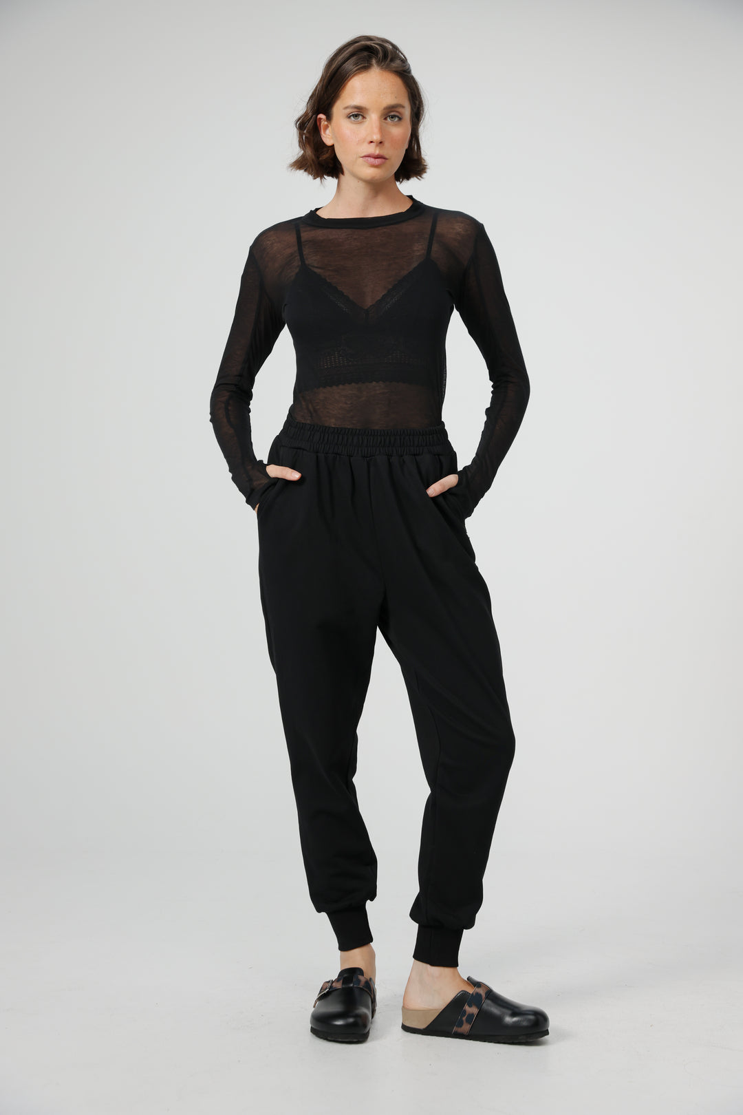 Comfort Black Joggers