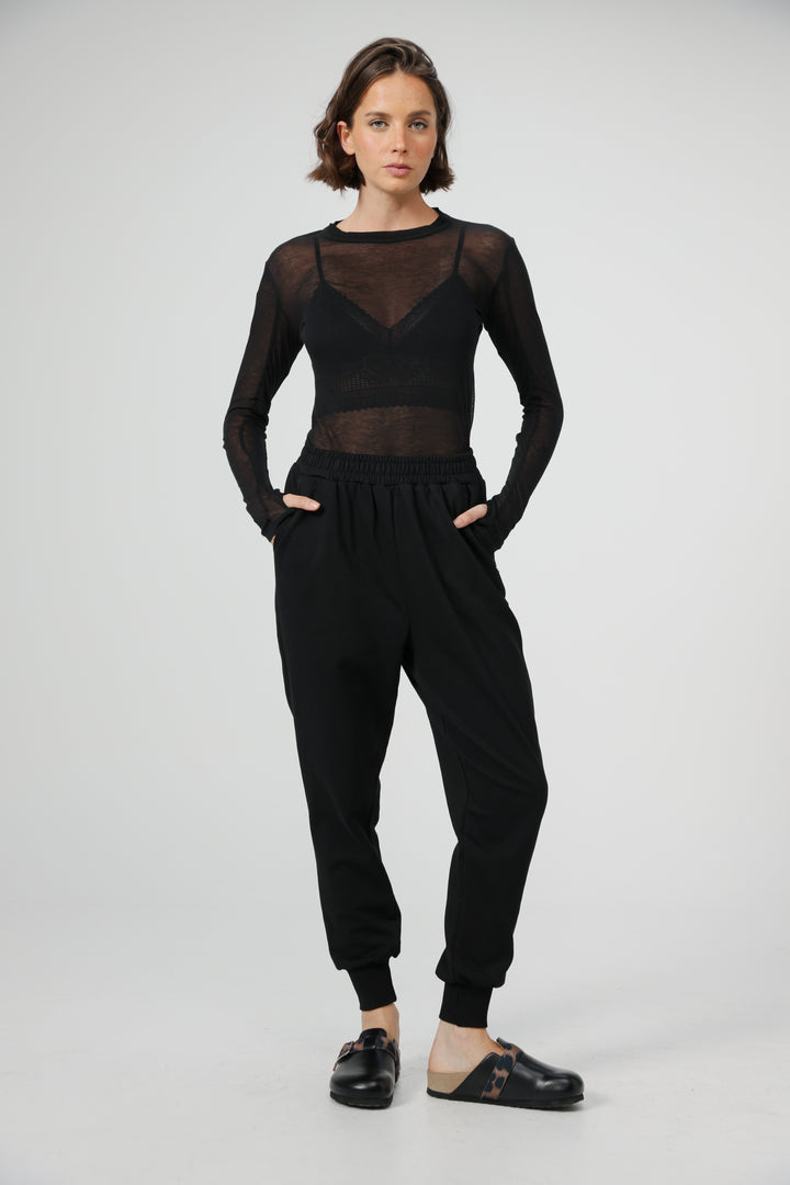 Comfort Black Joggers