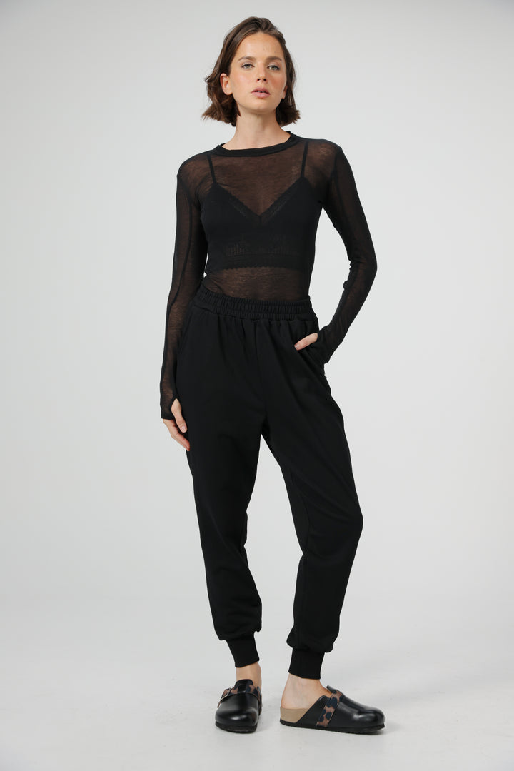 Comfort Black Joggers