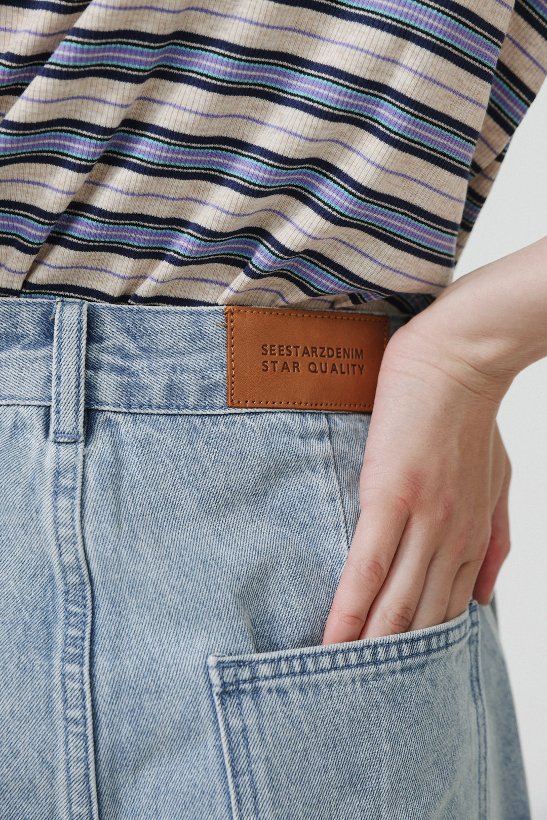 Star 801 Blue Bermuda Denim