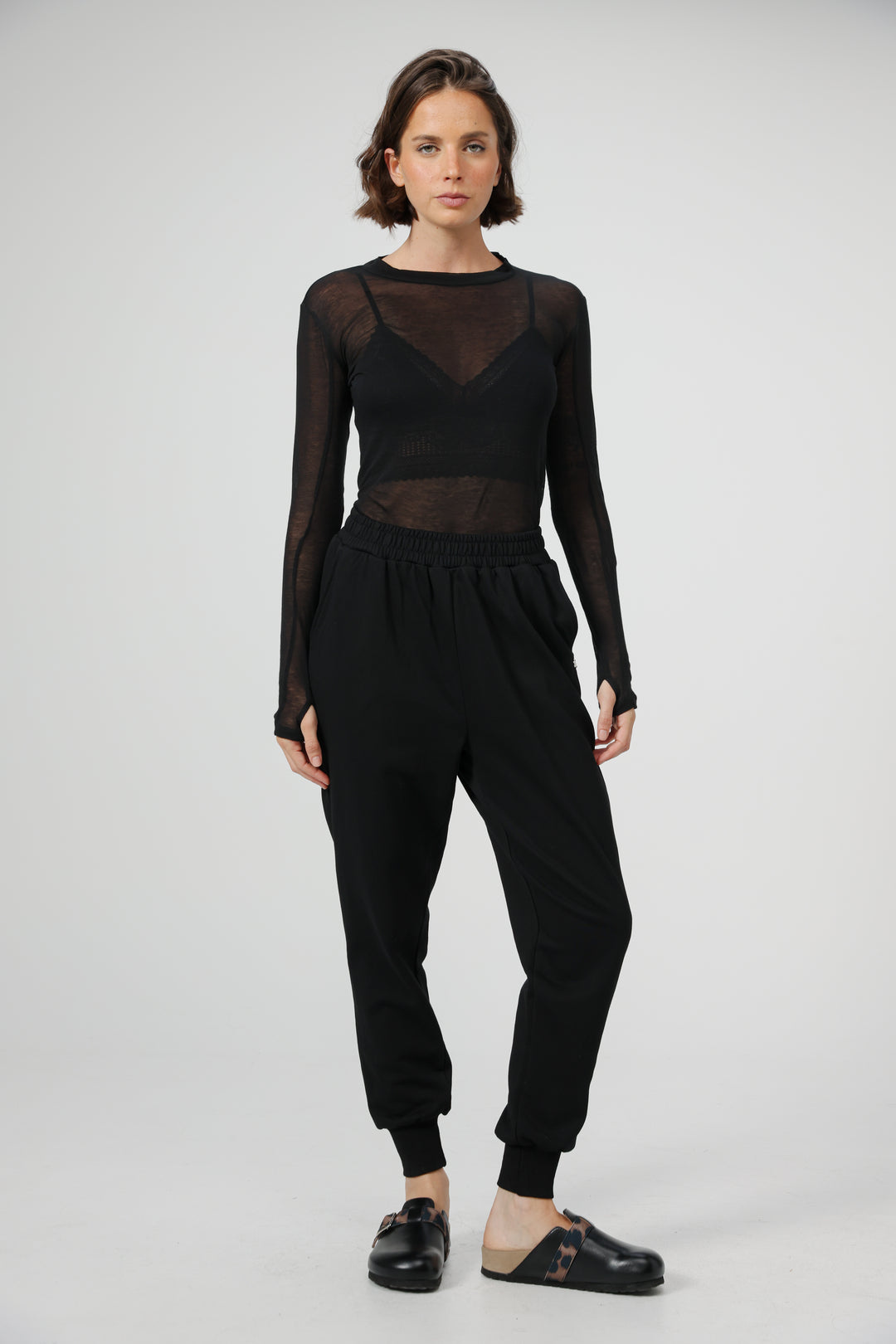 Comfort Black Joggers