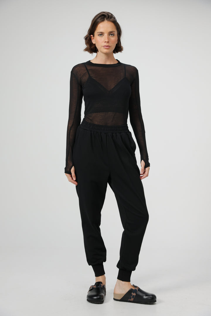 Comfort Black Joggers