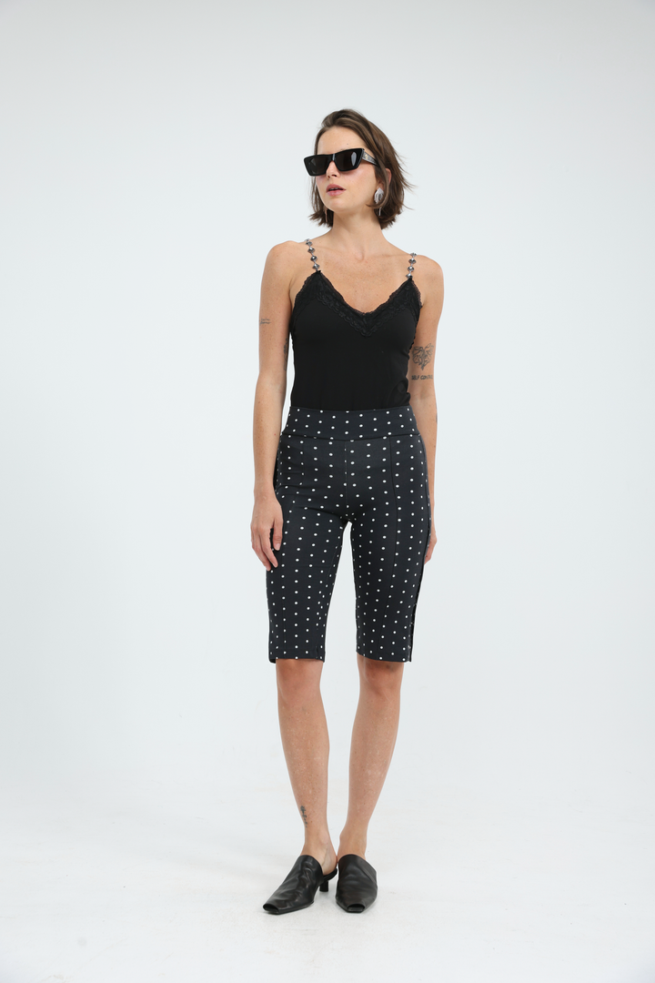 Snaps Black Dots Leggings