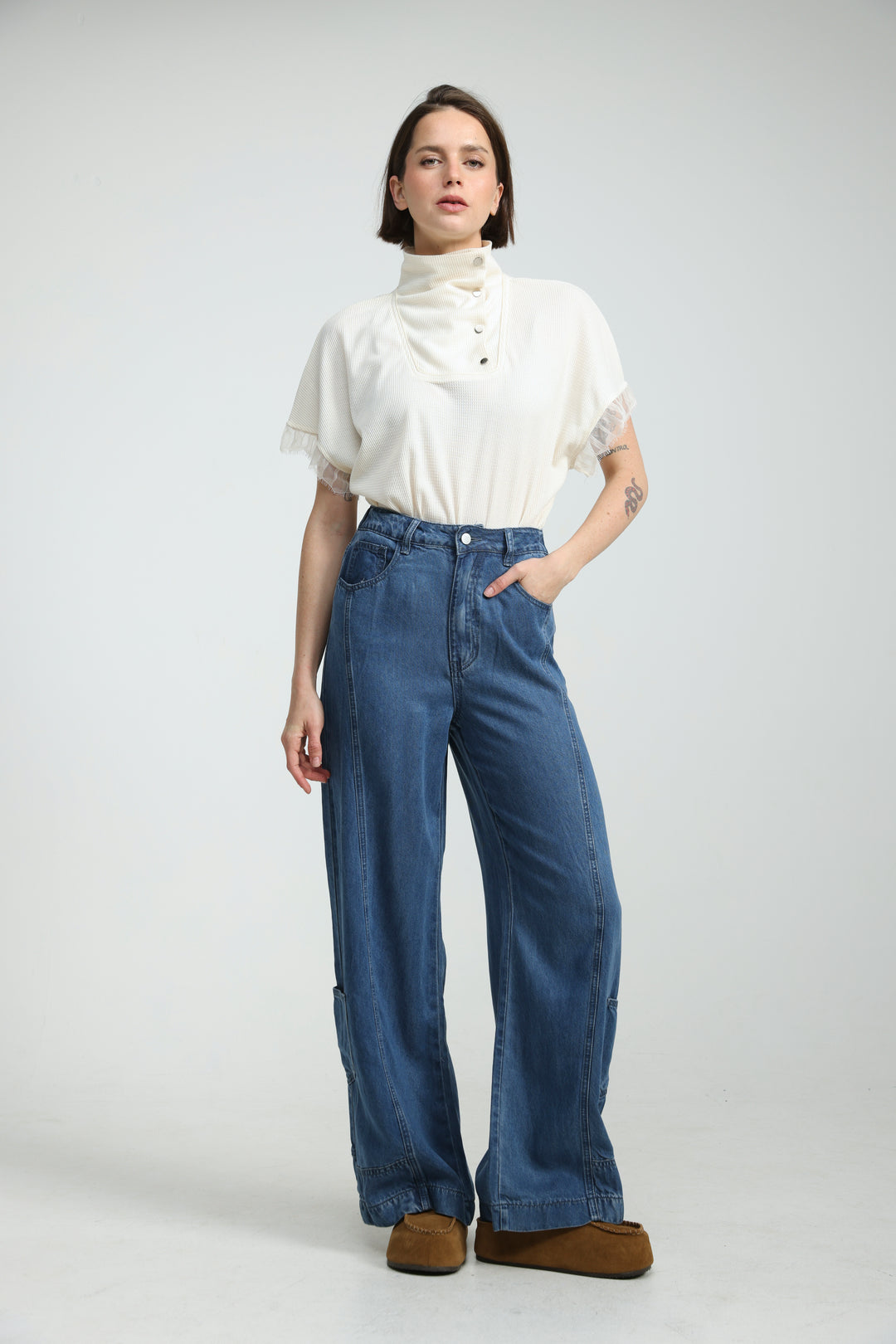 Harmony Cream Bodysuit