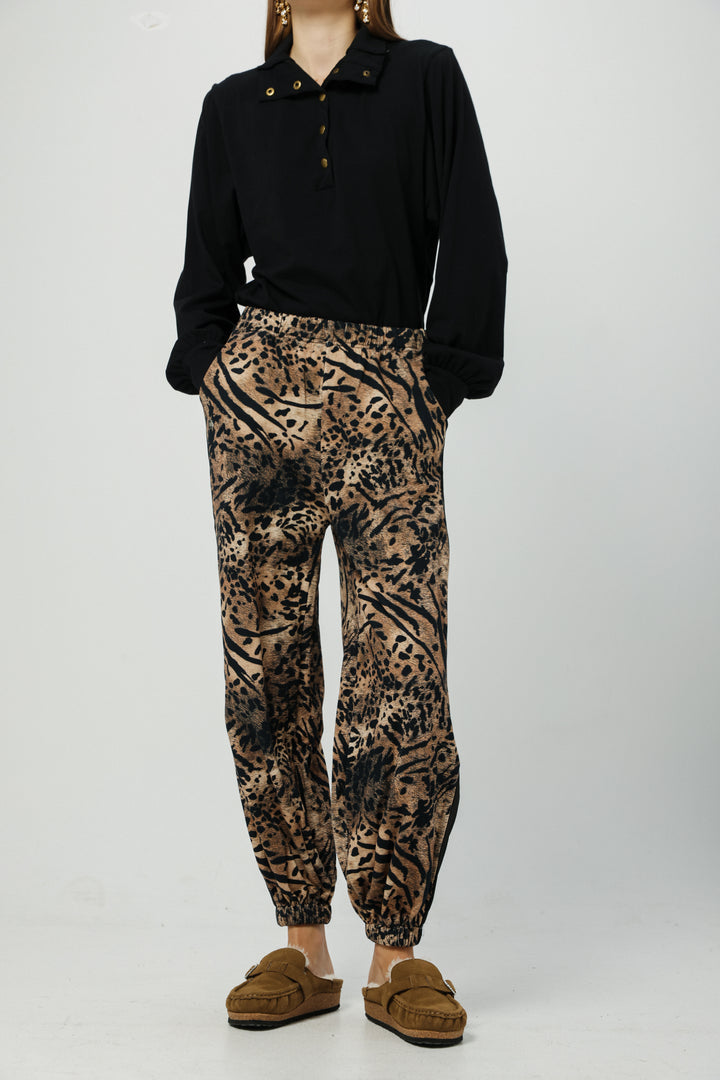 Rashi Leopard Joggers