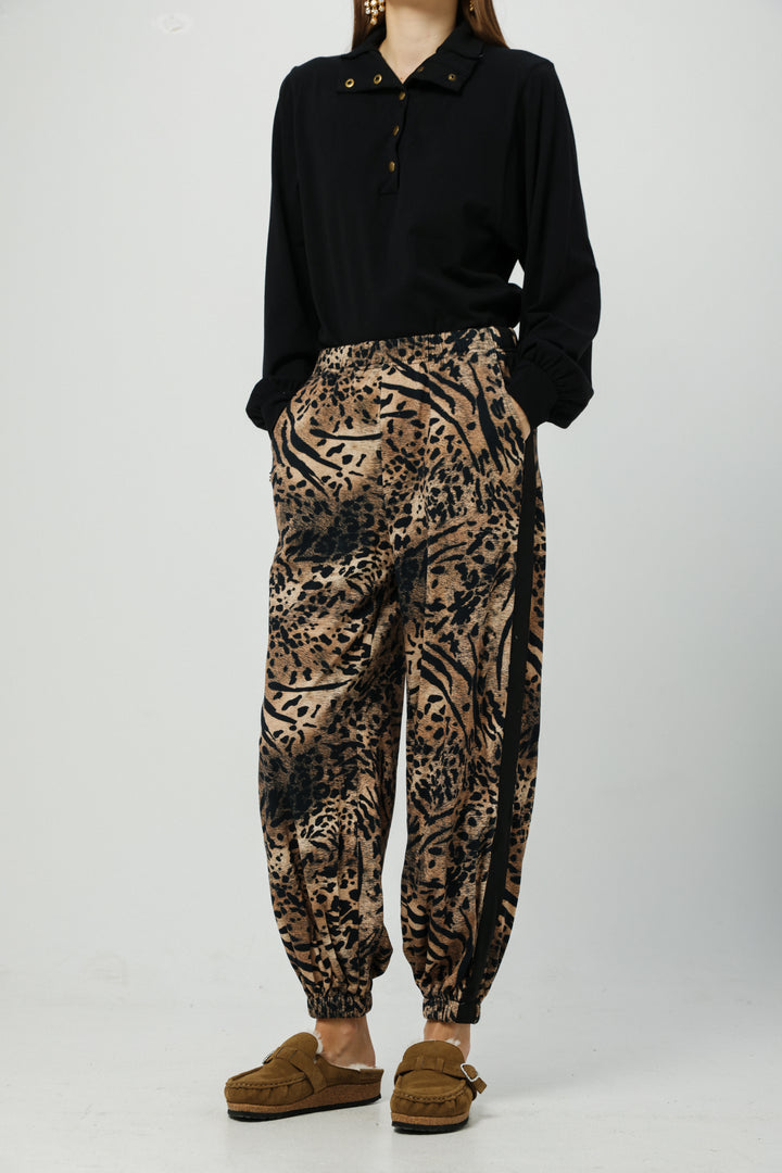 Rashi Leopard Joggers