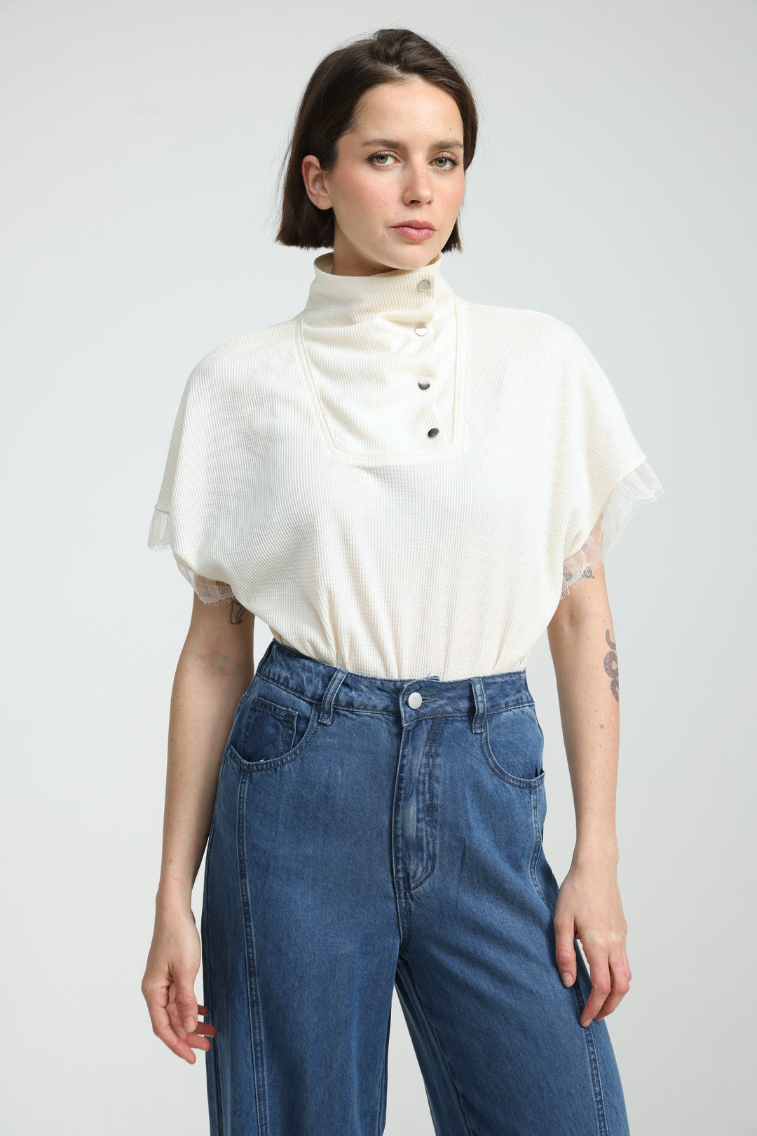 Harmony Cream Bodysuit