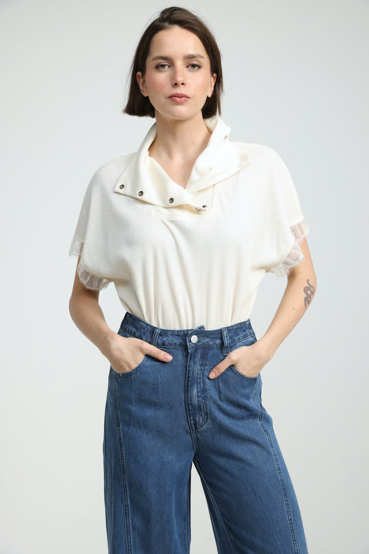 Harmony Cream Bodysuit