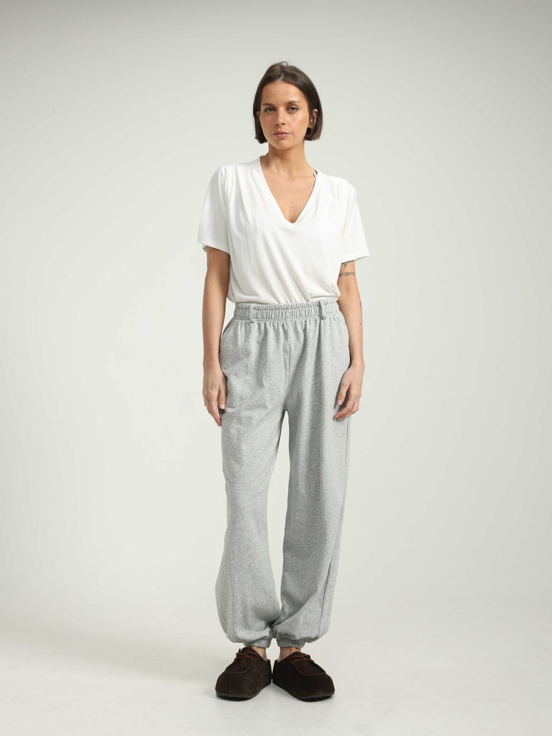 Just V White T-Shirt