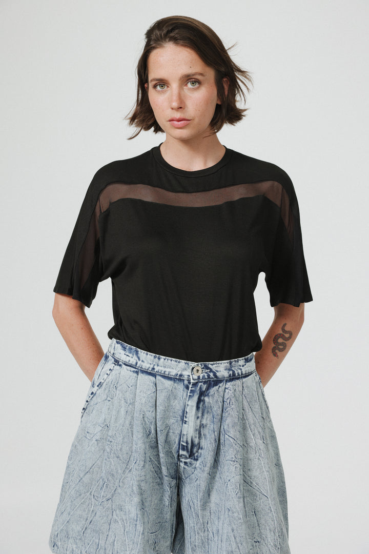Roads Black T-Shirt