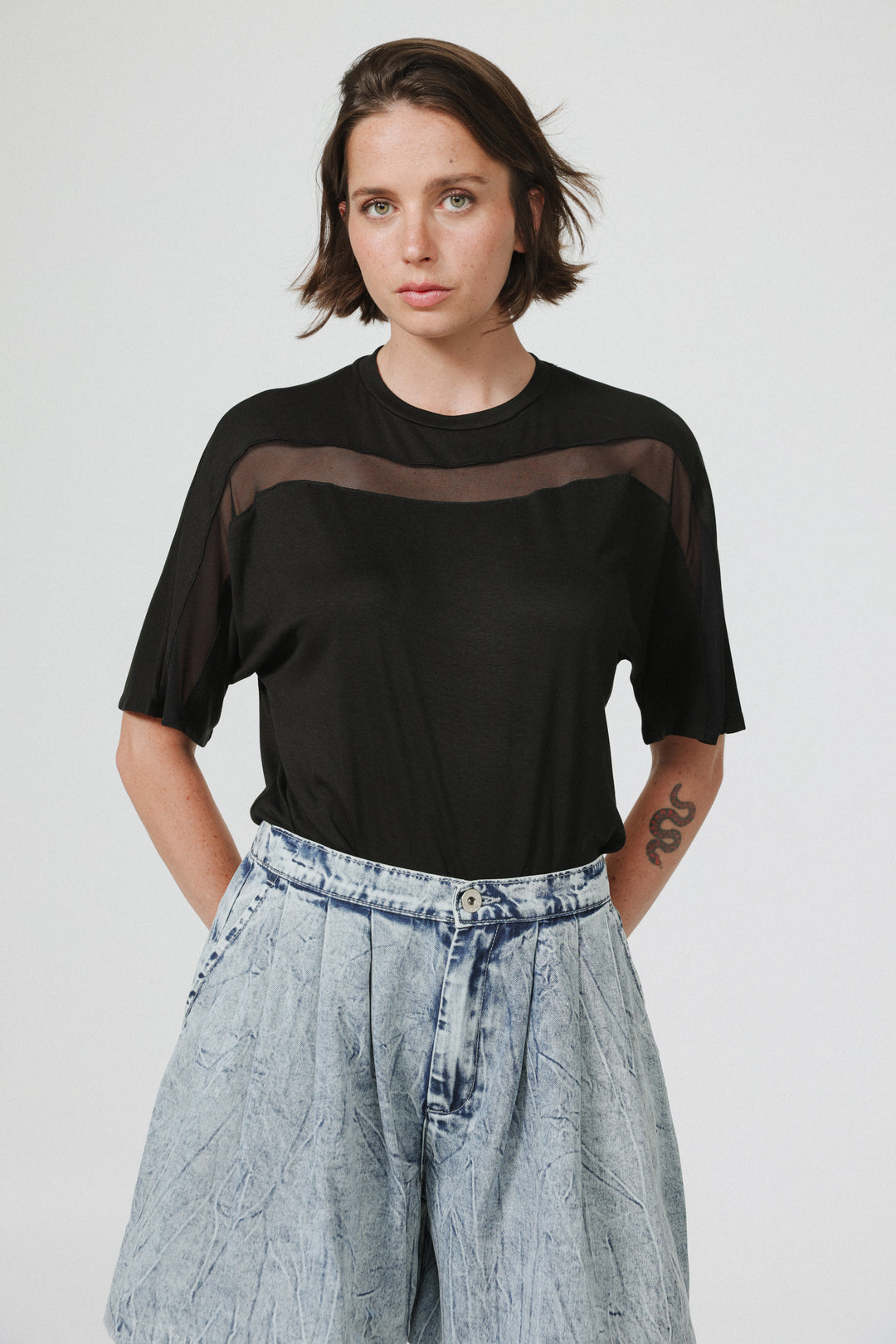 Roads Black T-Shirt