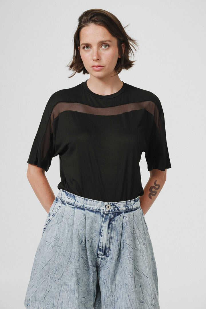 Roads Black T-Shirt